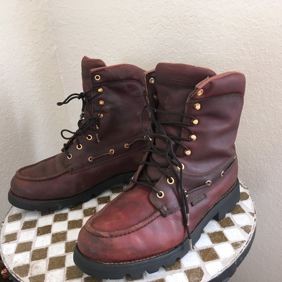 Chippewa Other - chippewa oxblood lace up hunting boots 10.5 w